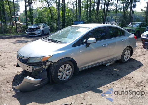 2012 Honda Civic Lx z USA, uszkodzony, nr VIN 19XFB2F57CE081626